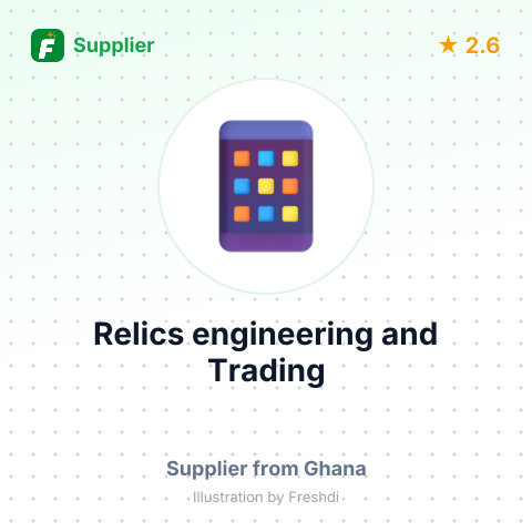 Relics engineering and Trading – summary card, no photo uploaded yet