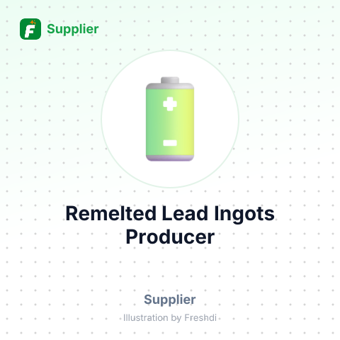 Remelted Lead Ingots Producer – summary card, no photo uploaded yet
