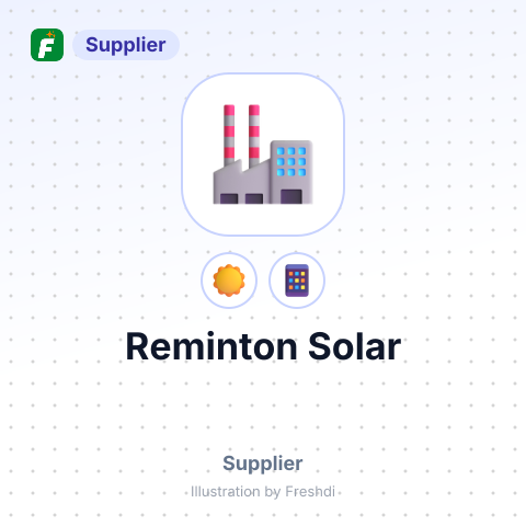 Reminton Solar – summary card, no photo uploaded yet
