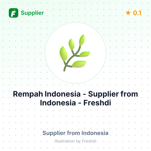 Rempah Indonesia  – summary card, no photo uploaded yet