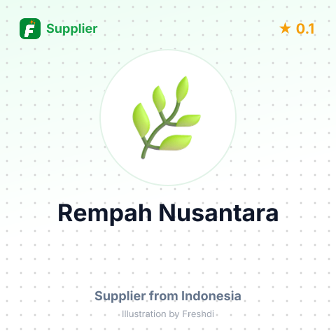 Rempah Nusantara  – summary card, no photo uploaded yet