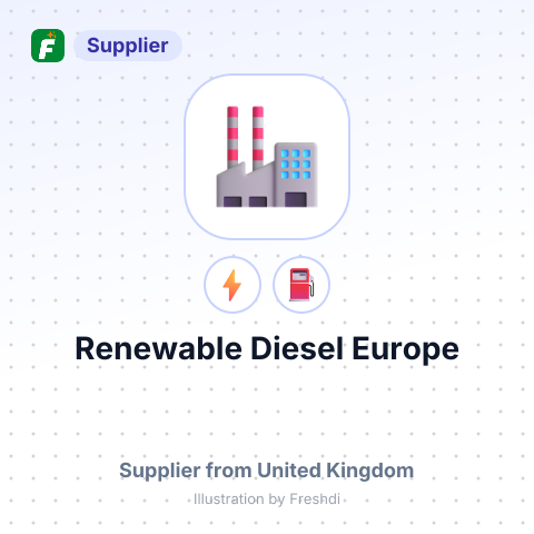 Renewable Diesel Europe – summary card, no photo uploaded yet