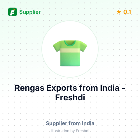 Rengas Exports  – summary card, no photo uploaded yet