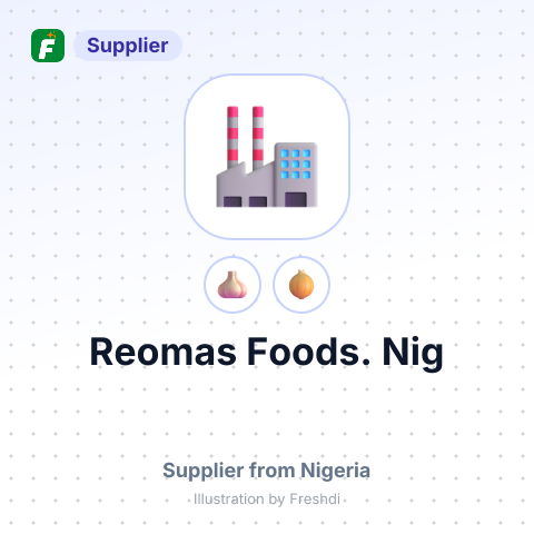 Reomas Foods. Nig – summary card, no photo uploaded yet