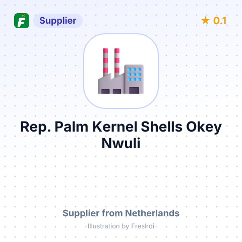 Rep. Palm Kernel Shells Okey Nwuli – summary card, no photo uploaded yet