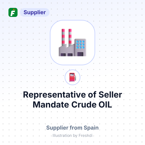 Representative of Seller Mandate Crude OIL – summary card, no photo uploaded yet