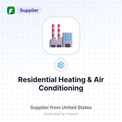 Residential Heating & Air Conditioning – summary card, no photo uploaded yet