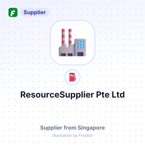 ResourceSupplier Pte Ltd – summary card, no photo uploaded yet
