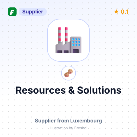 Resources & Solutions  – summary card, no photo uploaded yet