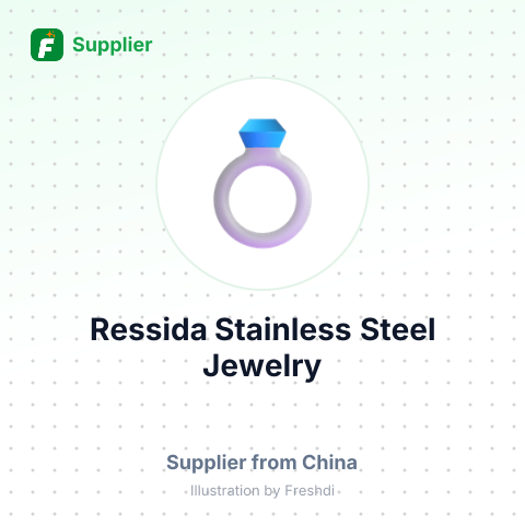 Ressida Stainless Steel Jewelry – summary card, no photo uploaded yet