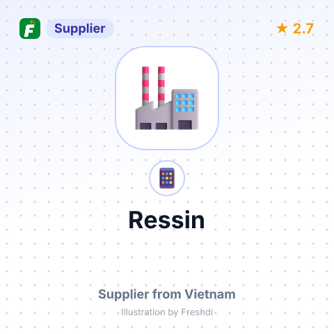 Ressin – summary card, no photo uploaded yet