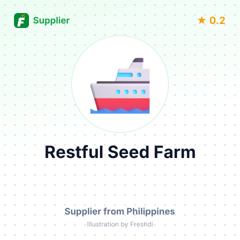 Restful Seed Farm – summary card, no photo uploaded yet