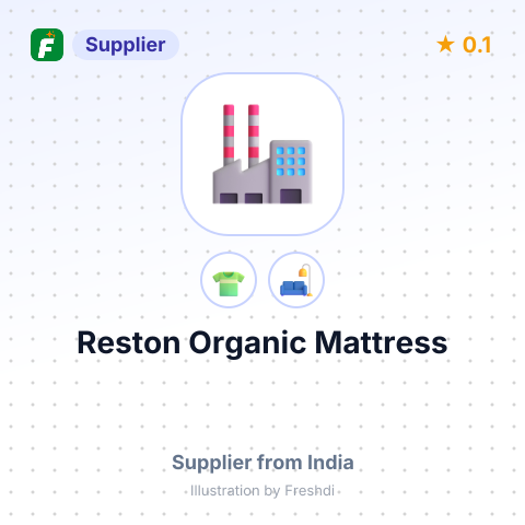 Reston Organic Mattress  – summary card, no photo uploaded yet