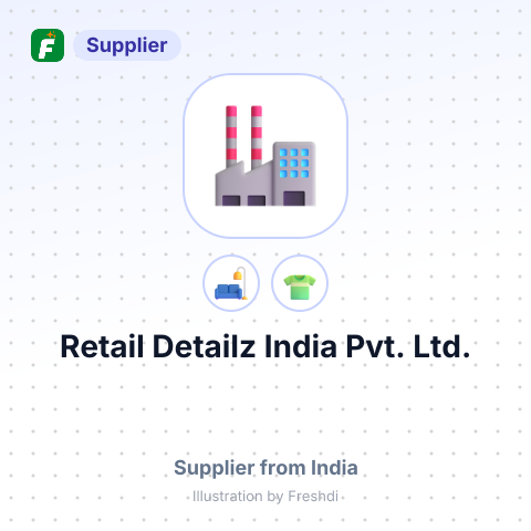Retail Detailz India Pvt. Ltd. – summary card, no photo uploaded yet
