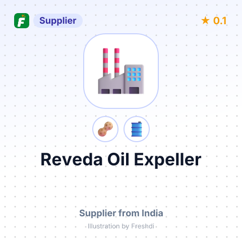 Reveda Oil Expeller  – summary card, no photo uploaded yet