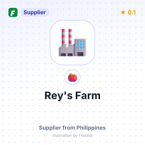 Rey's Farm  – summary card, no photo uploaded yet