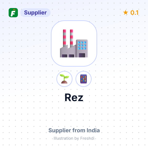 Rez  – summary card, no photo uploaded yet