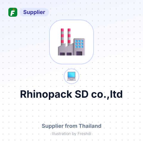 Rhinopack SD co.,ltd – summary card, no photo uploaded yet
