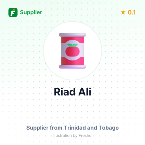 Riad Ali  – summary card, no photo uploaded yet