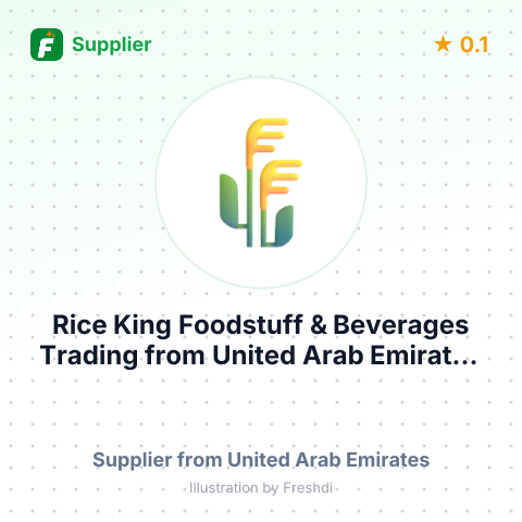 Rice King Foodstuff & Beverages Trading  – summary card, no photo uploaded yet