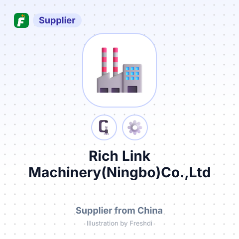 Rich Link Machinery(Ningbo)Co.,Ltd – summary card, no photo uploaded yet