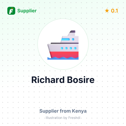 Richard Bosire  – summary card, no photo uploaded yet