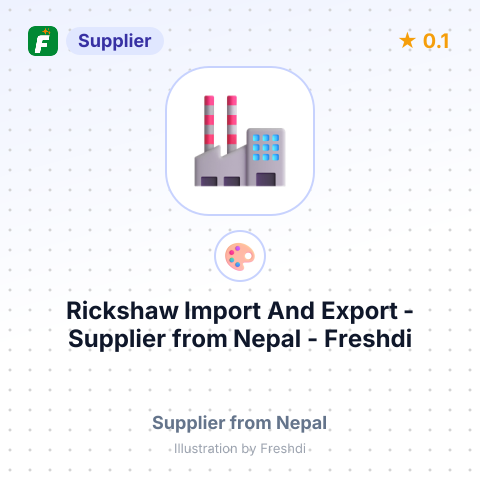 Rickshaw Import And Export  – summary card, no photo uploaded yet