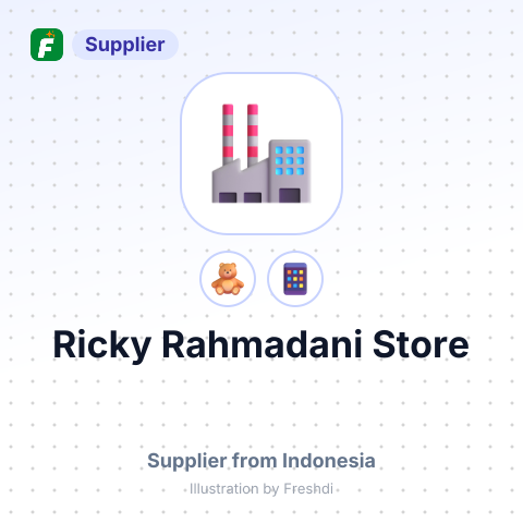 Ricky Rahmadani Store – summary card, no photo uploaded yet
