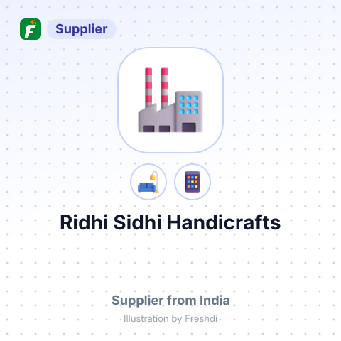 Ridhi Sidhi Handicrafts – summary card, no photo uploaded yet