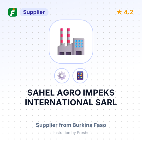 SAHEL AGRO IMPEKS INTERNATIONAL SARL – summary card, no photo uploaded yet