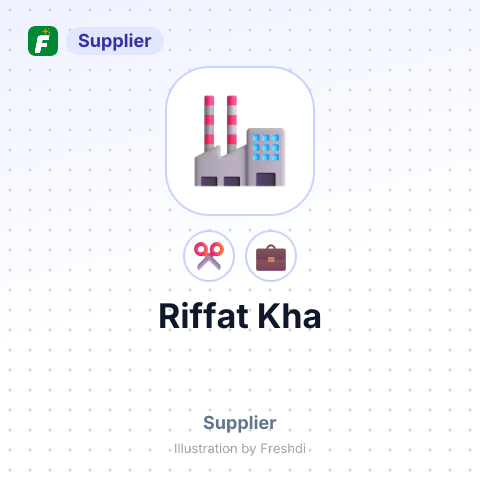Riffat Kha – summary card, no photo uploaded yet