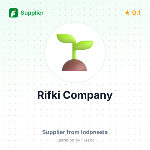 Rifki Company  – summary card, no photo uploaded yet