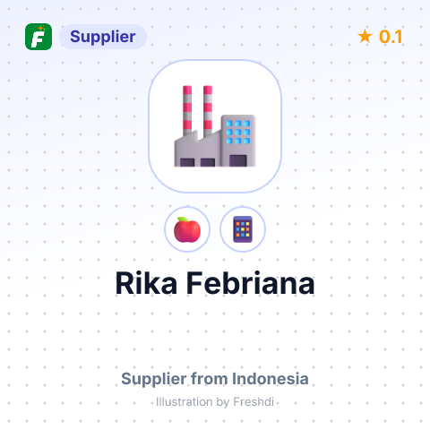 Rika Febriana  – summary card, no photo uploaded yet