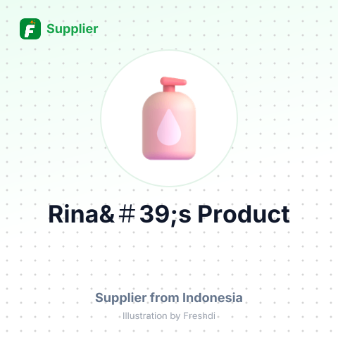 Rina&＃39;s Product – summary card, no photo uploaded yet