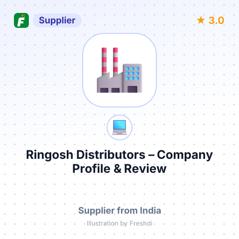 Ringosh Distributors – summary card, no photo uploaded yet