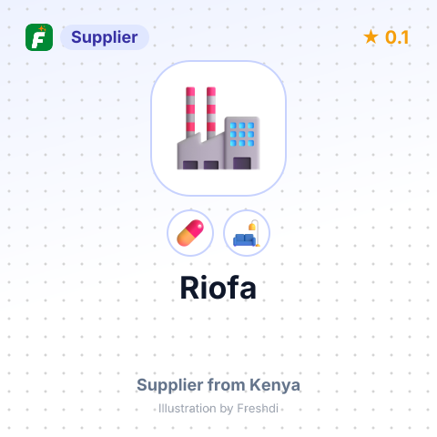 Riofa  – summary card, no photo uploaded yet