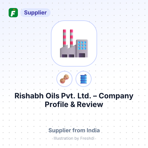 Rishabh Oils Pvt. Ltd. – summary card, no photo uploaded yet