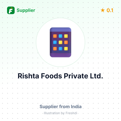 Rishta Foods Private Ltd.  – summary card, no photo uploaded yet