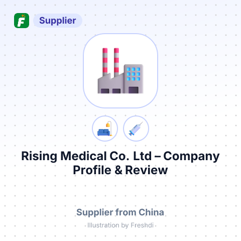 Rising Medical Co., Ltd – summary card, no photo uploaded yet
