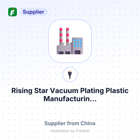 Rising Star Vacuum Plating Plastic Manufacturin... – summary card, no photo uploaded yet