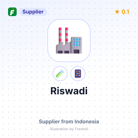 Riswadi  – summary card, no photo uploaded yet
