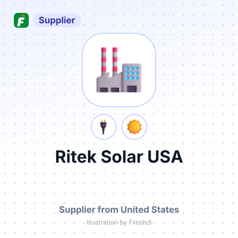 Ritek Solar USA – summary card, no photo uploaded yet