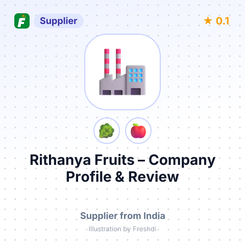 Rithanya Fruits – summary card, no photo uploaded yet