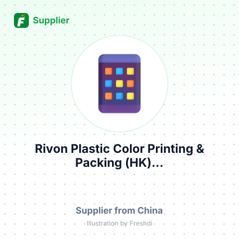 Rivon Plastic Color Printing & Packing (HK)... – summary card, no photo uploaded yet