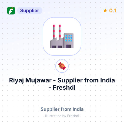 Riyaj Mujawar  – summary card, no photo uploaded yet