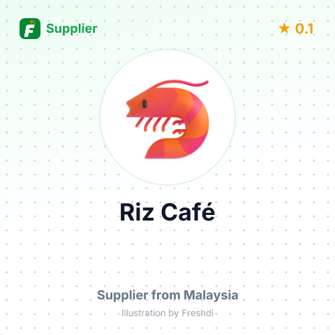 Riz Café  – summary card, no photo uploaded yet