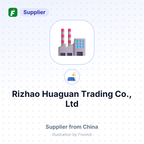 Rizhao Huaguan Trading Co., Ltd – summary card, no photo uploaded yet
