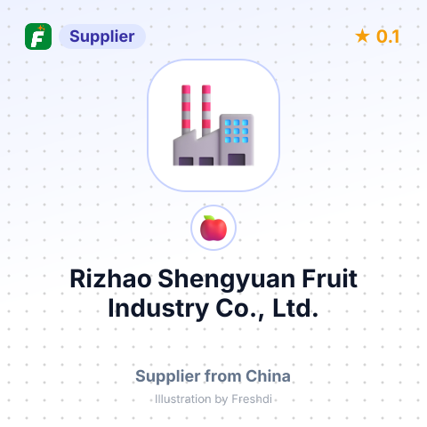 Rizhao Shengyuan Fruit Industry Co., Ltd.  – summary card, no photo uploaded yet