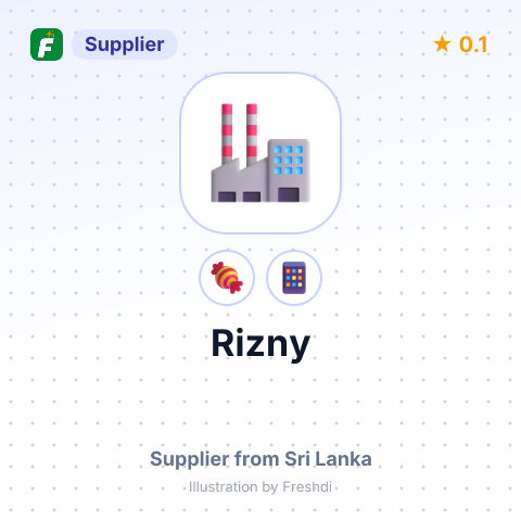 Rizny  – summary card, no photo uploaded yet