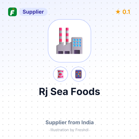 Rj Sea Foods  – summary card, no photo uploaded yet